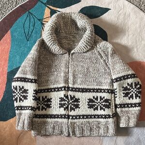 Cowichan sweater- Handmade